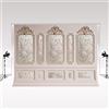 Kate Fotografia Backdrop 2,5x2,5m/8x8ft Retro Indoor decorazione Shimmer muro Backdrop Fiori d'epoca Foto Studio Sfondi microfibra sfondo per la famiglia