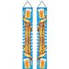 Beistle Oktoberfest Set Pannelli Porta, 6' x 12¾, Multi