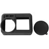 Plyisty Cover in Silicone per Action Camera, Custodia Protettiva Antipolvere Impermeabile con Design del Foro Preciso, per Action Camera (BLACK)