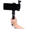 BESTonZON Treppiede per Telefono Cellulare Staffa di Fissaggio Portatile Supporto per Treppiede Tascabile di Staffe per Uso con Gimbal Design Pieghevole Compatto