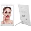 Akozon Cornice per Foto Verticale per Album Elettronico HD da 10 Pollici XCLT-1080T (Bianco)