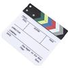 Haofy Film Assicella 6x9 Pollici Costruzione in Legno Acrilico con Suono Chiaro per Produzione Cinematografica, Editing Video, Oggetti di Scena Cosplay, Decorazioni per la Casa, Idee (20x19,5 cm /
