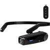 YFDGD Vlog Camera Camcorder (versione macro) Mini WiFi Head Fotocamere digitali indossabili for le riprese di Blogger Scatta Nitida Fluida(Standard,With remote)