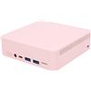 Denash Piccolo Computer a Doppia Fascia WiFi, 4.2, Porte USB, PC Piccolo Multimediale HD per Casa (1 TB rosa)