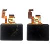 AIHDBCL Display LCD, compatibile for Canon, 650D T4i Kis X6i/700D T5i X7i con retroilluminazione e parti di riparazione della fotocamera touch
