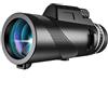 AMRTTWY binocolo. Telescopio mobile monoculare 10X42 con adattatore for smartphone e treppiede for birdwatching, caccia, escursionismo .compatto(Blue)