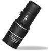 AMRTTWY binocolo. Potente telescopio monoculare 16x52 40x60 con doppia messa a fuoco, zoom, prisma monoculare compatto, monocolo for attrezzatura da caccia e campeggio .compatto(40x60 Clip)