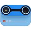 LUCKDANO Fotocamera Subacquea 2K 26MP con Doppio Obiettivo e Zoom 10X per Immersioni e Snorkeling (BLUE)