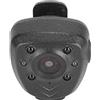Denash Videocamera Montata Sul Corpo, 1920X1080 AT 30PFS Fotocamera Indossabile, Rotazione a 360° 800MAH Videoregistratore Portatile con 4 Luci per Visione Notturna a Infrarossi, (16GB)