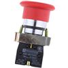 dijiusidy Pulsante di arresto di emergenza a fungo autobloccante XB2-BS542 N C Tipo contatto Pulsante arresto rotante a scatto Applicazione versatile Interruttore rotante XB2-BS542