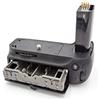 vhbw impugnatura battery grip compatibile con Nikon D90, D80 fotocamera reflex, plastica/metallo