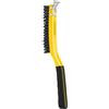 ALLWAY TOOL INC. Soft Grip Carbon Steel Wire Brush With Scraper