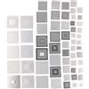 Socobeta Kit di Stencil BGA Reballing di Alta qualità in Acciaio Inossidabile 304 per la Riparazione di Chip del Computer