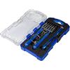 LogiLink WZ0057 WZ0057 - Set di cacciaviti con punte e accessori, 17 pezzi, colore: Blu/Argento