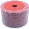 BHA Black Hawk ceramica resina fibra abrasivi e dischi abrasivi, grana 36, 11,4 cmx 7/20,3 cm Arbor hole, confezione da 25