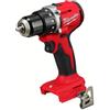 Milwaukee 3601-20 M118 - Trapano/avvitatore compatto senza spazzole agli ioni di litio 1/2, 18 V, colore: Rosso