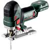 metabo Sega a batteria STA 18 LTX 150 BL - 18 V, profondità di taglio 150 mm, 4 livelli a pendolo - motore brushless, luce LED, cambio lama senza attrezzi, aspirazione polvere, piastra di protezione
