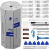 HengTianMei Set di cacciaviti di precisione 142 in 1, kit di riparazione magnetica professionale per computer, laptop, Xbox, MacBook, console di gioco (H1128)