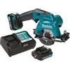 Makita SH02R1 - Kit per sega circolare senza fili, 12 V Max CXT agli ioni di litio, 3-3/8