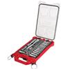 Milwaukee Elettrico - 3/8IN 32PC Cricchetto e Set di chiavi a bussola in PACKOUT - MM