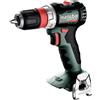 metabo Trapano avvitatore a batteria BS 18 L BL Q - 18 V, CAS, coppia di 65 Nm, motore brushless, luce LED, sistema di sgancio rapido, compatto e leggero - Include mandrino a sgancio rapido e gancio