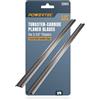 POWERTEC 12841 - Lame di ricambio per pialla in carburo di tungsteno da 3-1/4 per Black&Decker, Bosch, DeWalt, Hitachi, Makita, Porter Cable, Ryobi, Stanley, Wen, set di 2