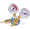 XtremepowerUS Manometro per saldatura a gas per ossigeno, acetilene, per saldatura, montaggio posteriore (acetilene)