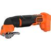BLACK+DECKER Black + Decker - Utensile oscillante 20 V max, multitool, 6 velocità, solo utensile (BDCOS20B)