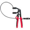 Vigor Pinza per fascette stringitubo e molle V4637N, campo di serraggio 18-53 mm, con cavo Bowden da 590 mm, per fascette difficili da raggiungere, funzione di bloccaggio, ergonomica