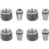 ZYNCUE Per mandrini ER11 compatibili CNC accoppiati con dadi in acciaio a molla resistente (6 mm)