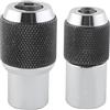 GKYQVE Set di 2 prese regolabili per rubinetto, adattatori da 3/8, supporto per estrazione del rubinetto, strumento per filettatura #6-1/4 1/4-1/2