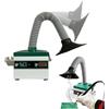 Generic Estrattore di fumi per saldatura, 150 W, assorbitore di fumo da tavolo con 4000 giri/min, display e filtri a 3 stadi per lavori di saldatura e saldatura fai da te, rimuove efficacemente fumi e fumo.