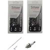 MagiProject ricambio 2 Catene da 66 Maglie Passo 0.325 Spessore 058 1.5mm, per Motoseghe Scoppio 26cc 43cc Set Ricambio 2 Catene + 1 Tubetto di Grasso Lubrificante + Lima affilacatena + Candela L7T