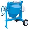 POLIERI Betoniera Polieri 350 litri, Silenziata, Tech, Polyeri, Inclusi Disco per Lucidatura e Cofano di Lucidatura, Metallo, Blu, Mixer per Cemento