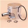 DORFEY Kit fasce elastiche pistone da 47 mm adatto for H-u-s-q-v-a-r-n-a 455, 455E, 455 for motore motosega Rancher, sostituisce l'OEM 537 29 30-02.