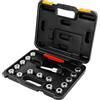 Aangeebone MT3 ER32 M12 - Set di mandrini, mandrini, 3-20 mm, con valigetta in alluminio, per fresatrici industriali CNC