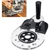 CHARLES A CULTURE OF CARING ChaRLes Offset Router Base Con Guida Edge Recinzione Per Legno Laminator Trimmer Strumento Di Lavorazione Del Legno