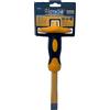 TANIASHOP Scalpello a Punta Piatta con Protezione per le Mani Scalpello da Muratore 19x16x250mm con Paracolpi Salvamani Per Edilizia, Muratori, Pietra, Piastrellista
