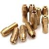 Generic 10 Pz/lotto Mandrini Adattatore 0.5mm-3.2mm per Mini Mandrini Mandrini Adattatore Mandrino Micro Collet Ottone per Power Rotary Tool