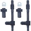 DORFEY Kit di viti tendicatena e regolatore for motosega, 2 set, ricambio OEM 575260403, compatibile con i modelli 435455 e 450.