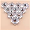 PUYEN 10 pz m8 Heaxgon Bar Dado for S//T//I//H//L MS170 MS180 017 018 MS191 MS210 MS250 021 023 025 Motore Motosega Parti di