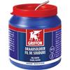 Perel Griffon Filo di saldatura stagno rame 97/3, 3 mm, 500 g, anima in resina, per saldare elettronica, elettrodomestici e audio, flusso pulito, resistente fino a 90 C