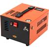 CVFRDD Pompa d'aria ad alta pressione for veicoli 12V 30mpa Presa d'aria del cilindro del compressore d'aria del compressore d'aria elettrico(Brown)