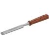 Hemobllo Scalpello per Legno a Punta Piatta 19 MM in Acciaio con Custodia Protettiva Utensile Manuale per Intaglio Artigianale e Falegnameria Attrezzatura per Lavorazione del Legno