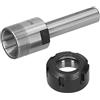 Sahgsa Asta di Prolunga della Pinza del Tornio Elevata rigidità Efficiente per la Lavorazione di Fori Profondi Torni CNC SL20-ER32-80L