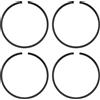 M METERXITY 4-Pack Set Di Anelli Per Pistone 35mm x 1.5mm Anello Per Pistone Standard Anelli Per Pistone Seghetto Elettrica Ricambi Per Catene Sostitutivi Per Parti Di Ricambio [Nero]