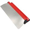 Ranuw Red Skimming intonaco pittura levigante spatola flessibile pittura finitura strumenti spatola levigante per parete in acciaio inox pittura scrematura 40 cm
