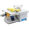 Generic Smerigliatrice da tavolo per lucidare le pietre preziose, ad alta potenza, 750 W, mini sega e lucidatrice