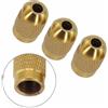Hosrivae Dado mandrino in acciaio per fresa elettrica M7/M8 x 0,75, confezione da 3 pezzi per smerigliatrice rotativa, accessori per macchine per lucidatura e incisione (M7 x 0,75)