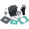 RLFNPHMHX Kit pistone cilindro da 32 mm for H//u//s/q/v/a/r/n/a 120L 120LC 120R 122L (pre 1995-06),531004084